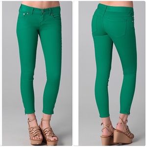 Free People Zip Ankle Skinny Jeans